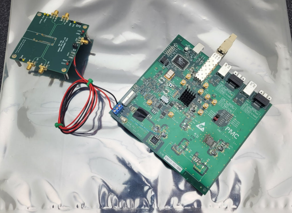 PMC Sierra PMC-2031155 PBC 4 Port Evaluation Board 2003 w/ Intel SFF 2x5 EVA