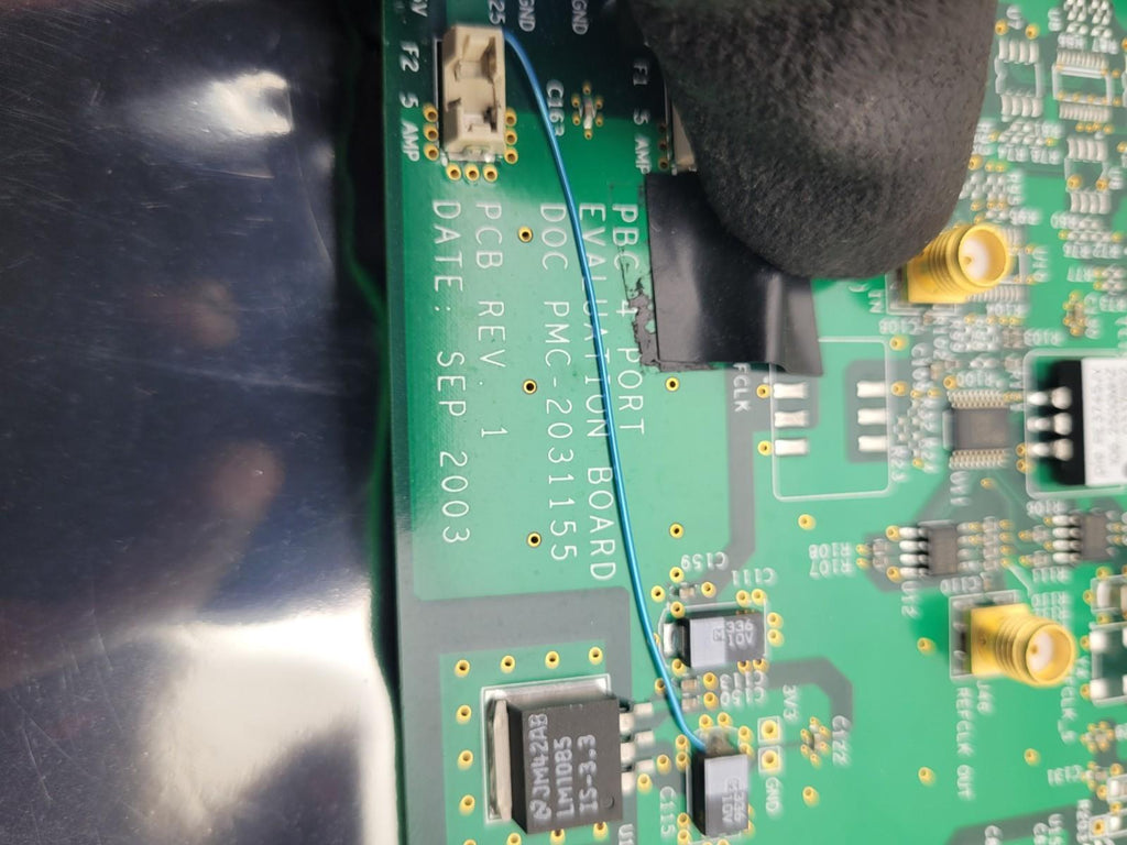 PMC Sierra PMC-2031155 PBC 4 Port Evaluation Board 2003 w/ Intel SFF 2x5 EVA