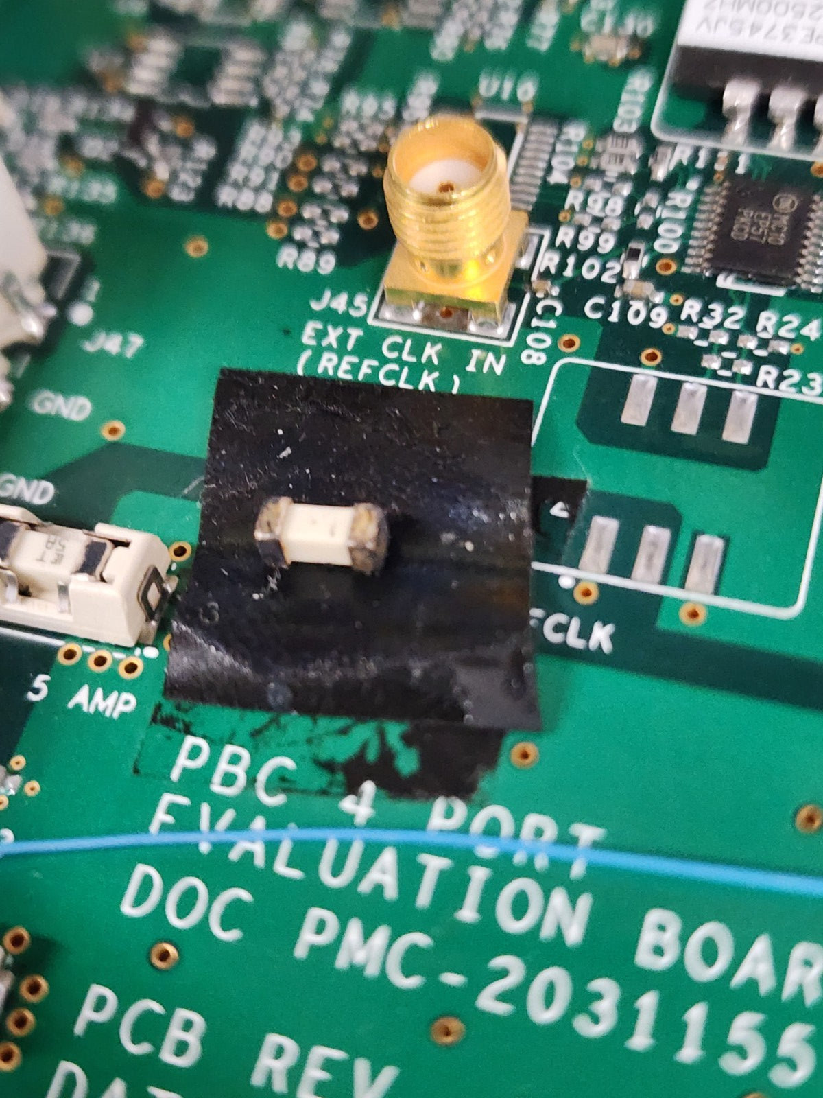 PMC Sierra PMC-2031155 PBC 4 Port Evaluation Board 2003 w/ Intel SFF 2x5 EVA