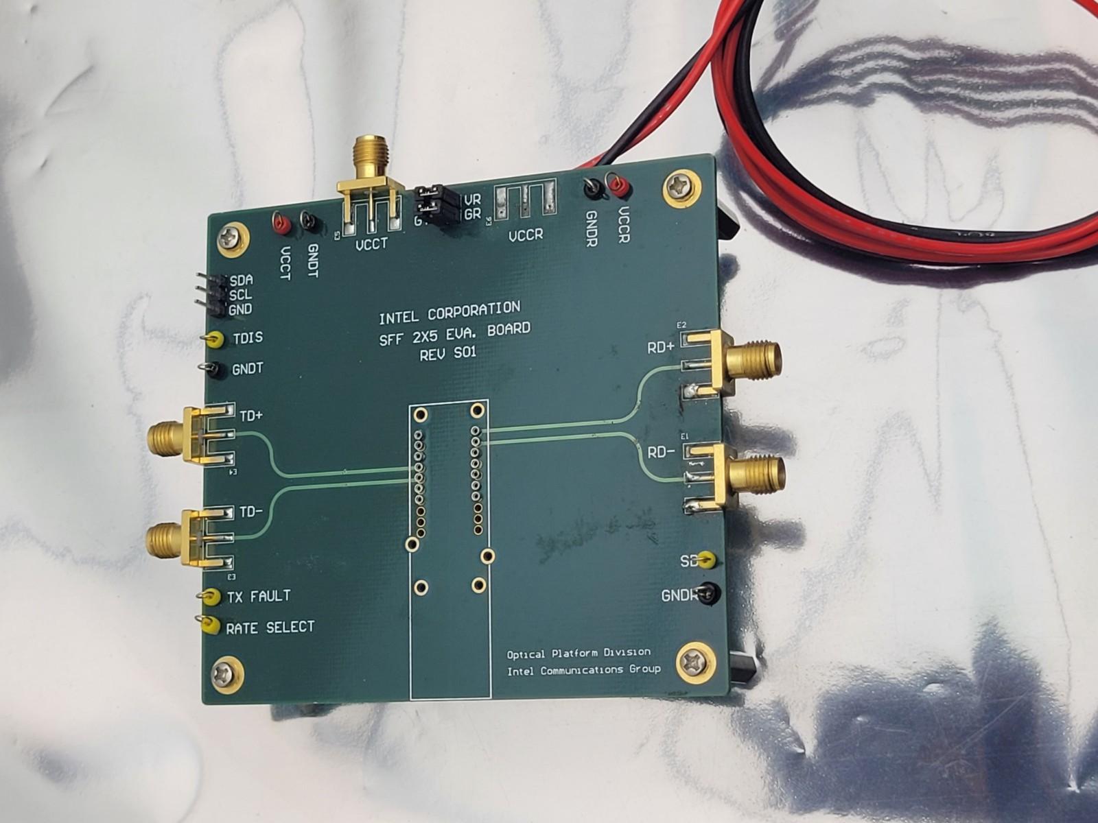 PMC Sierra PMC-2031155 PBC 4 Port Evaluation Board 2003 w/ Intel SFF 2x5 EVA