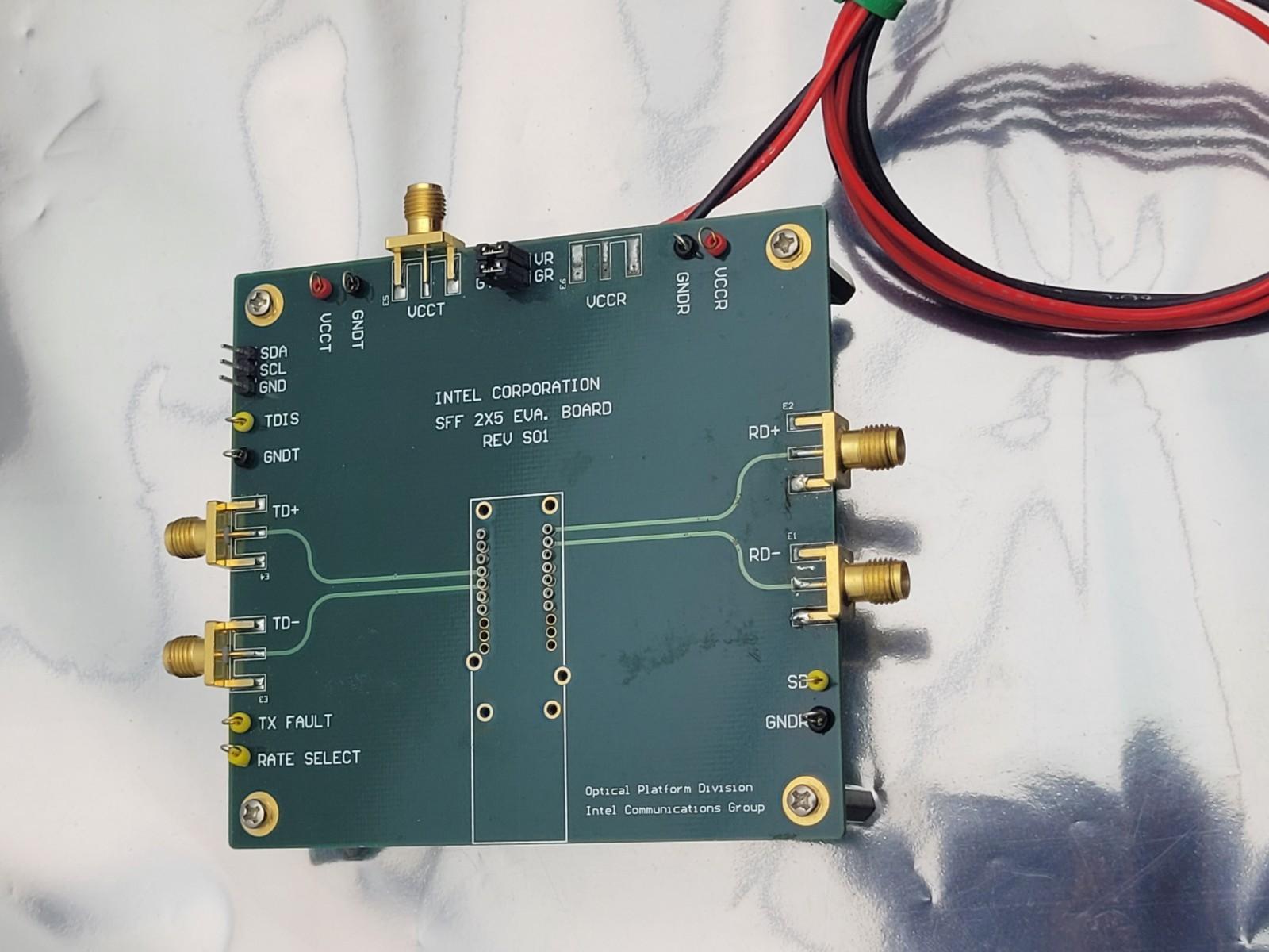 PMC Sierra PMC-2031155 PBC 4 Port Evaluation Board 2003 w/ Intel SFF 2x5 EVA