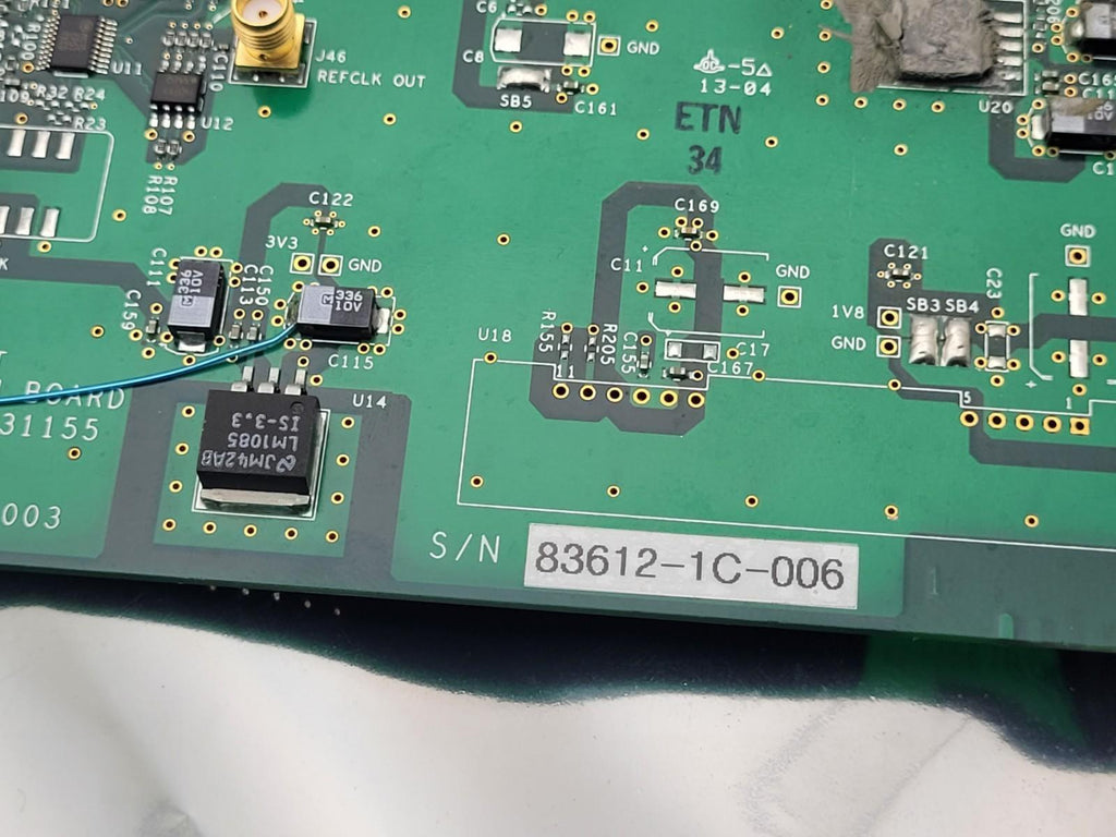 PMC Sierra PMC-2031155 PBC 4 Port Evaluation Board 2003 w/ Intel SFF 2x5 EVA