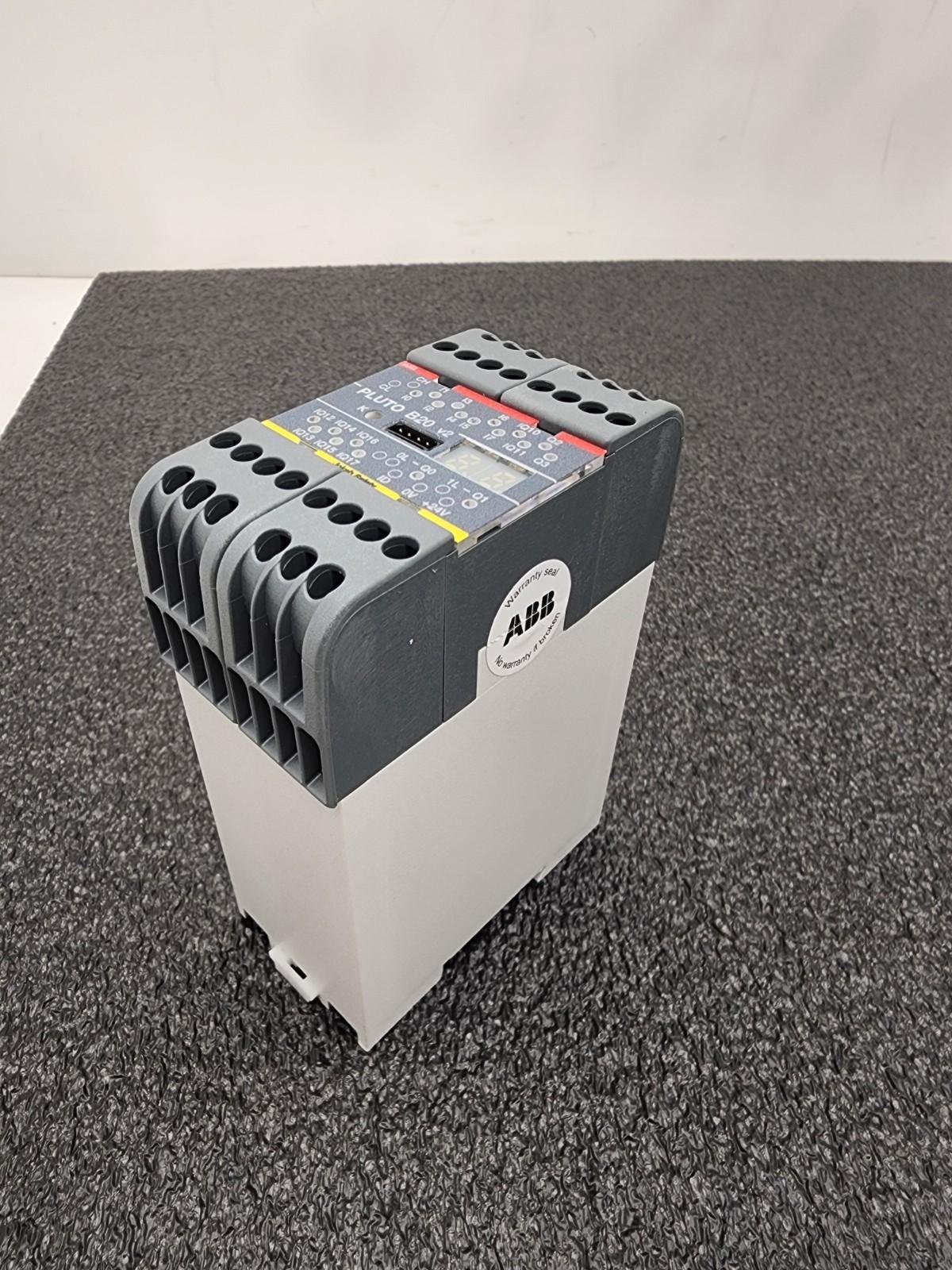 Jakob Safety ABB Pluto B20 v2 Safety Relay 4x 4-20mA/0-10V analog inputs 24VDC