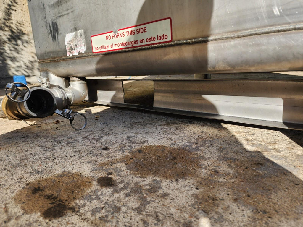 Metalcraft TranStore 516881 IBC Stainless Steel Tank SS Pallet Tote 750 Gallon