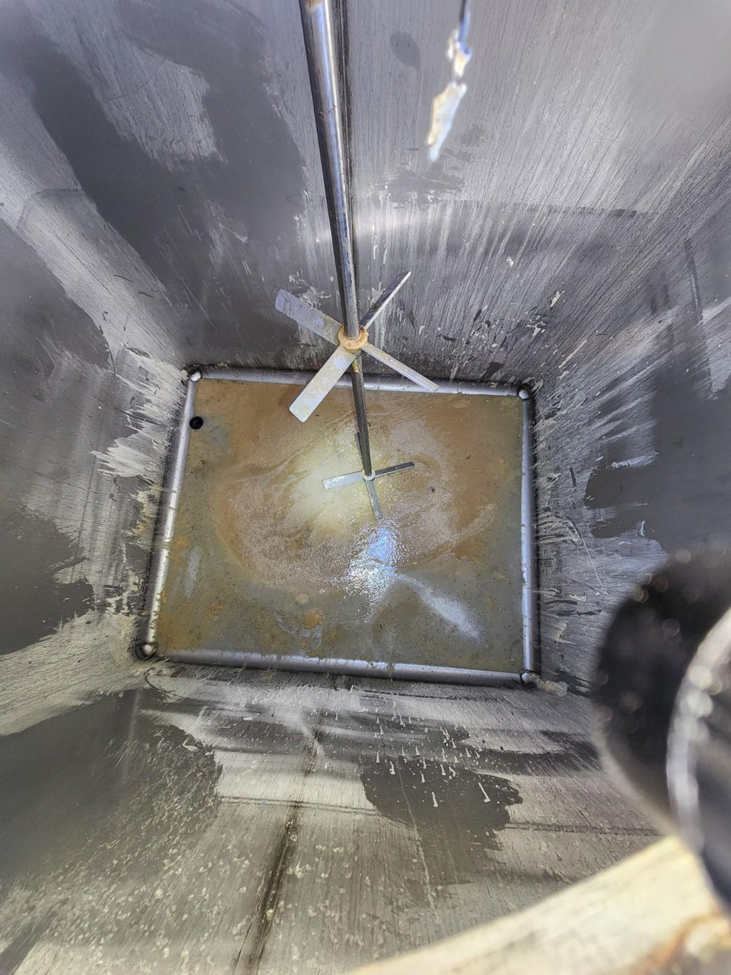 Metalcraft TranStore 516881 IBC Stainless Steel Tank SS Pallet Tote 750 Gallon