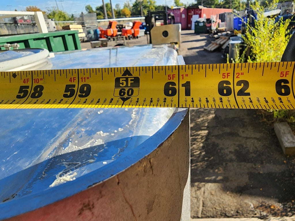 Metalcraft TranStore 516881 IBC Stainless Steel Tank SS Pallet Tote 750 Gallon