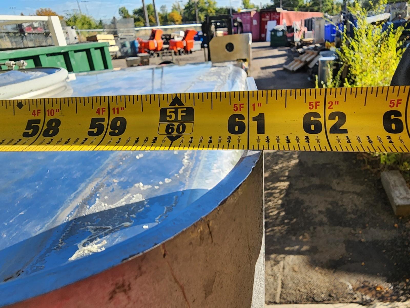 Metalcraft TranStore 516881 IBC Stainless Steel Tank SS Pallet Tote 750 Gallon