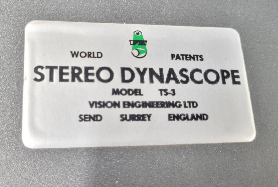 Vision Engineering Stereo Dynascope TS-3 Optical Microscope w/ Translation Stage