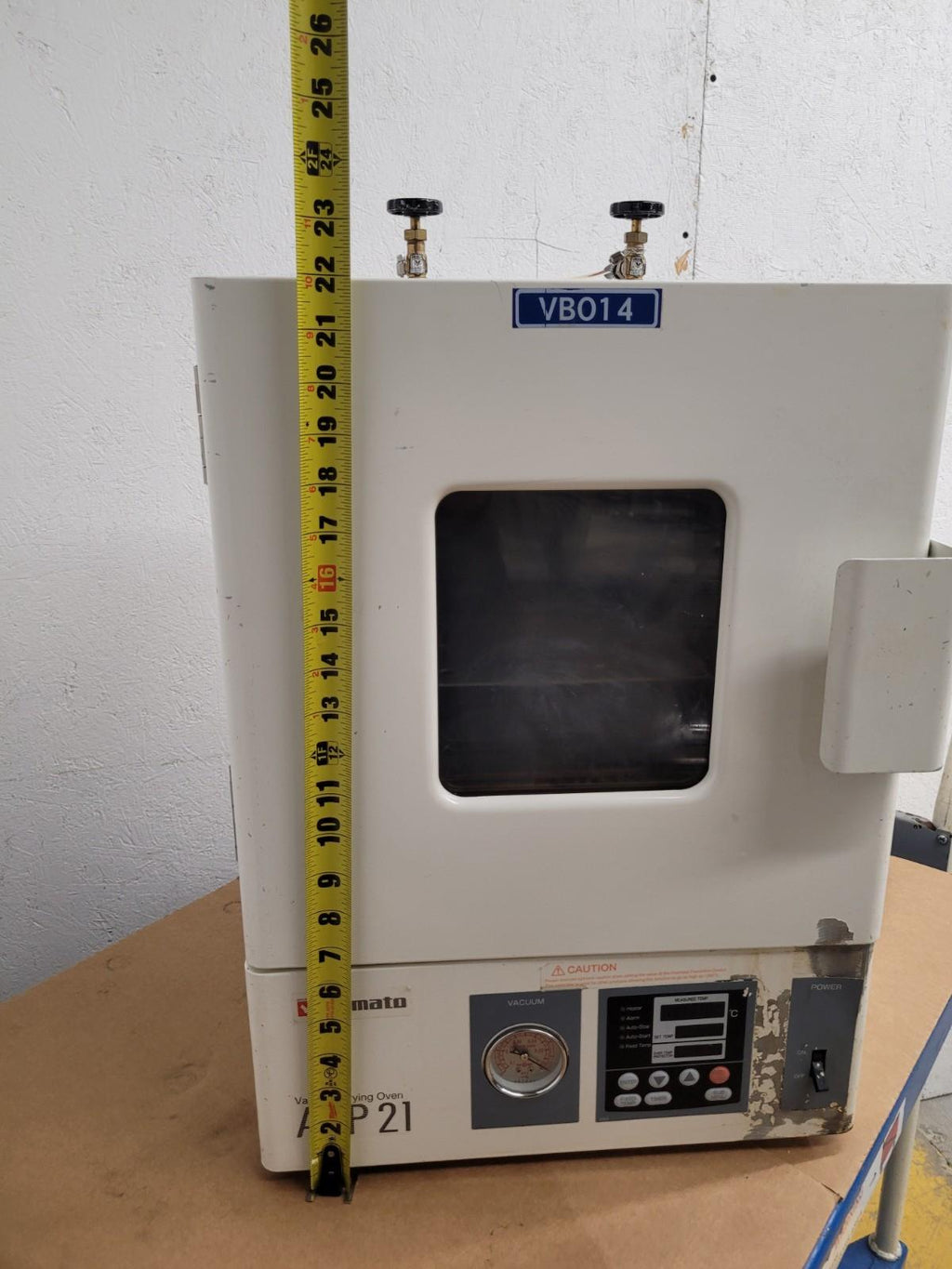 Yamato ADP21 Programmable Vacuum Drying Oven 115VAC, 10L Capacity[B]