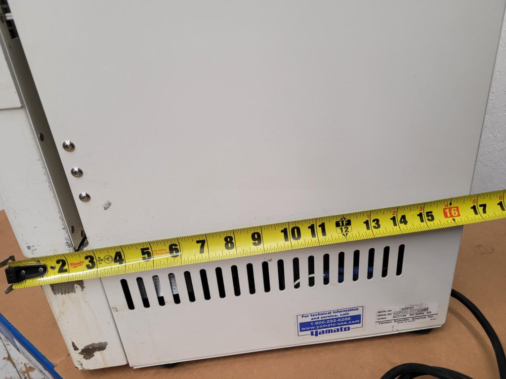 Yamato ADP21 Programmable Vacuum Drying Oven 115VAC, 10L Capacity[B]