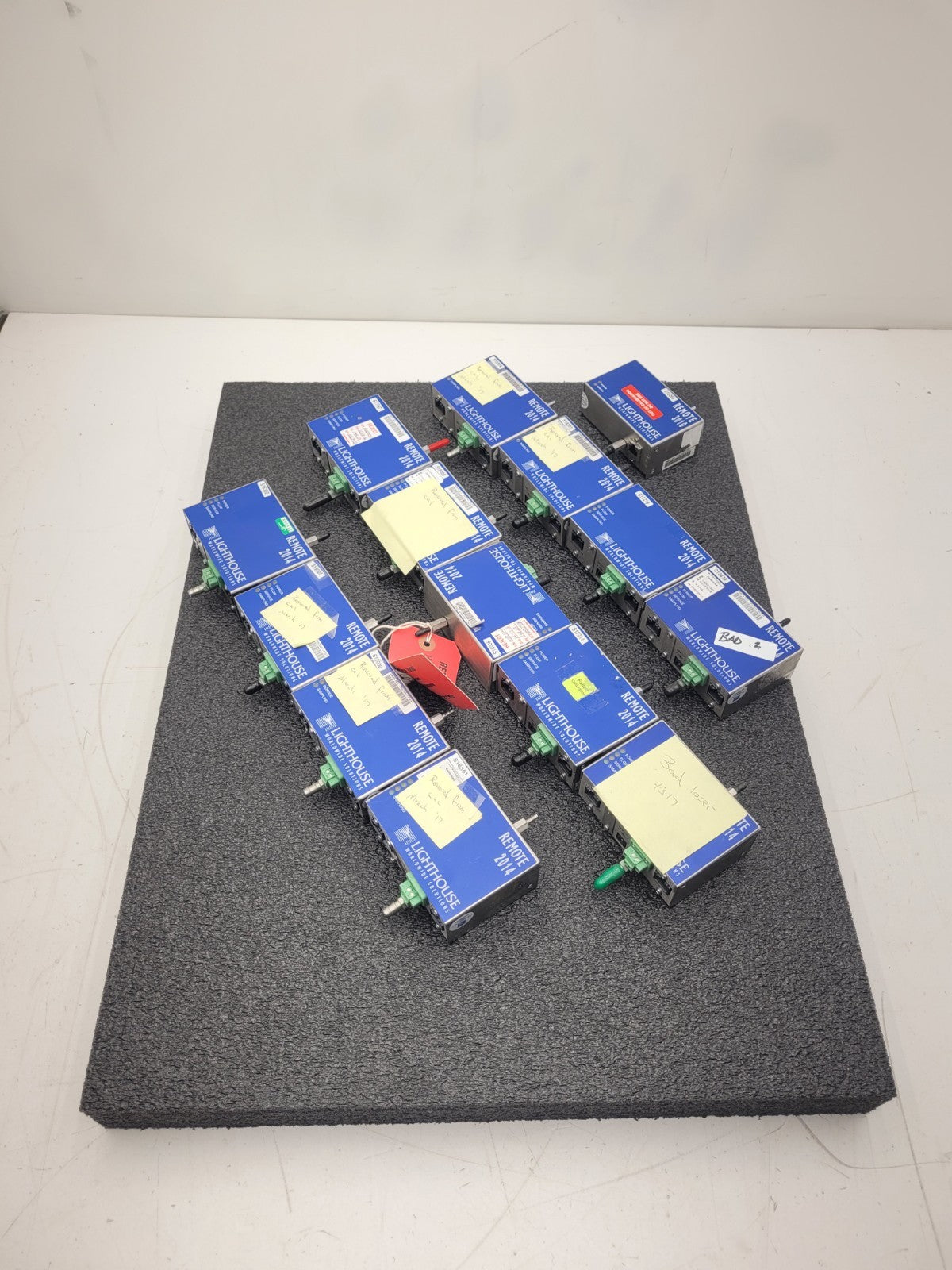 Lot of 14 LIGHTHOUSE REMOTE Laser Particle Counter 3010, 2014 Calibration Failed