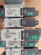 Numatics Air Valve Manifold 6x Solenoid 041SA400M0000F 2x regulated 24VDC N1