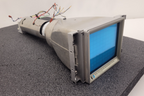 HP Hewlett Packard 1980B Oscilloscope Vintage CRT Display Tube Works Unit B
