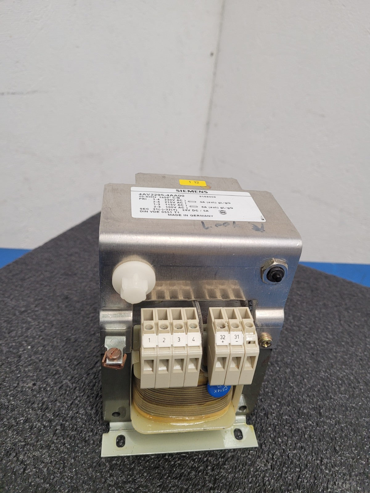 Siemens 4AV2295-4AA00 Power Supply Control Voltage Transformer 115-230VAC to 24V