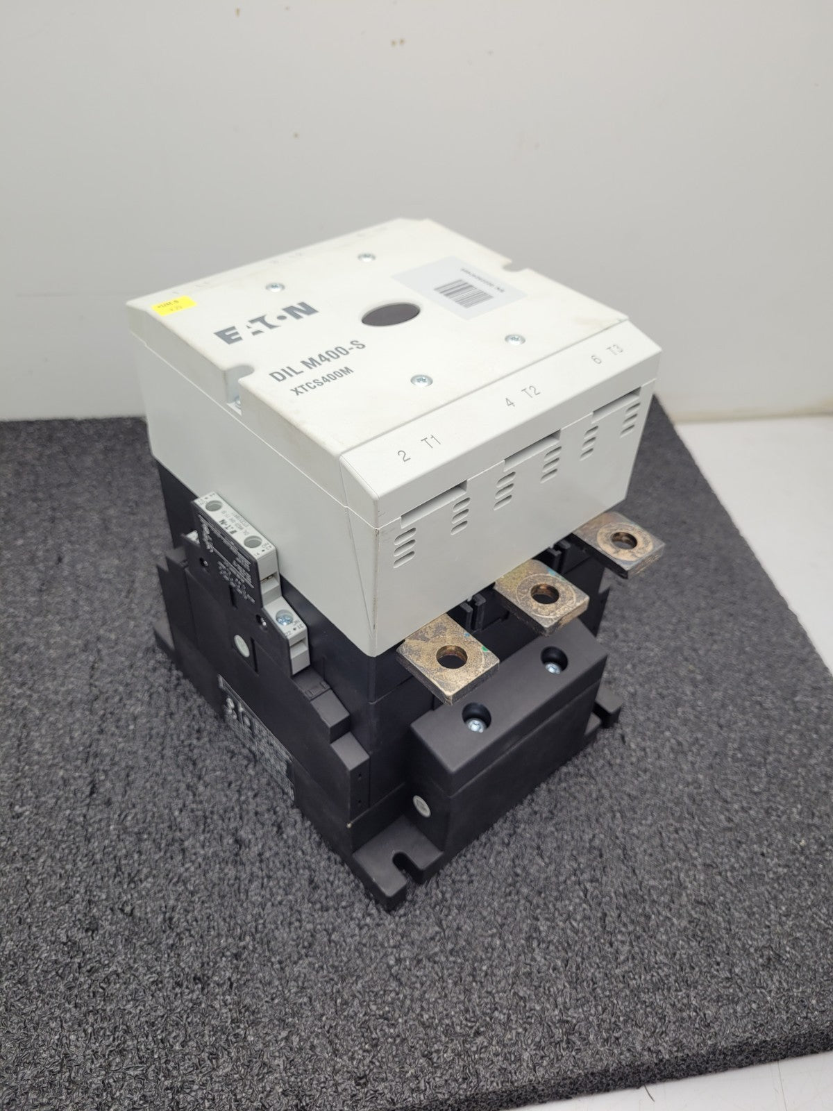 EATON DIL-M400-S XTCS400M Contactor 3PH 200-575V 125HP-400HP 220-240V Coil w/Aux