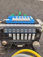 FESTO 8 Valve Pnumatic Solenoid Block CPV10-GE-DI01-8 165809 + CPV10-VI 18200