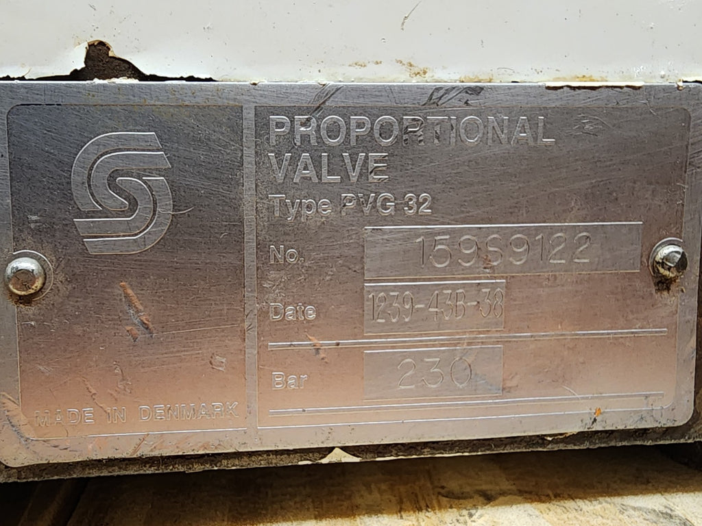 Danfoss PVG32 7x Hydraulic Valve Block Manual + Electronic Control 159S9122 [J]