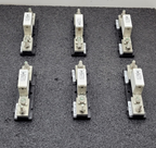 Lot of 6 Bussmann Buss 170M1368 125A 690V Fuse w/ 170H1007 Base 400A 1000V