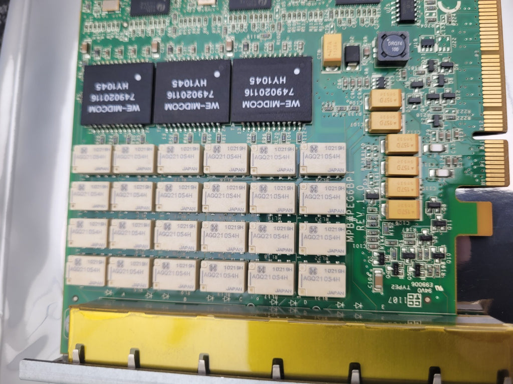 2x Silicom PEG6BPI6-SD-RoHS SIX Port Gigabit Ethernet PCIe x8 Bypass Server Card