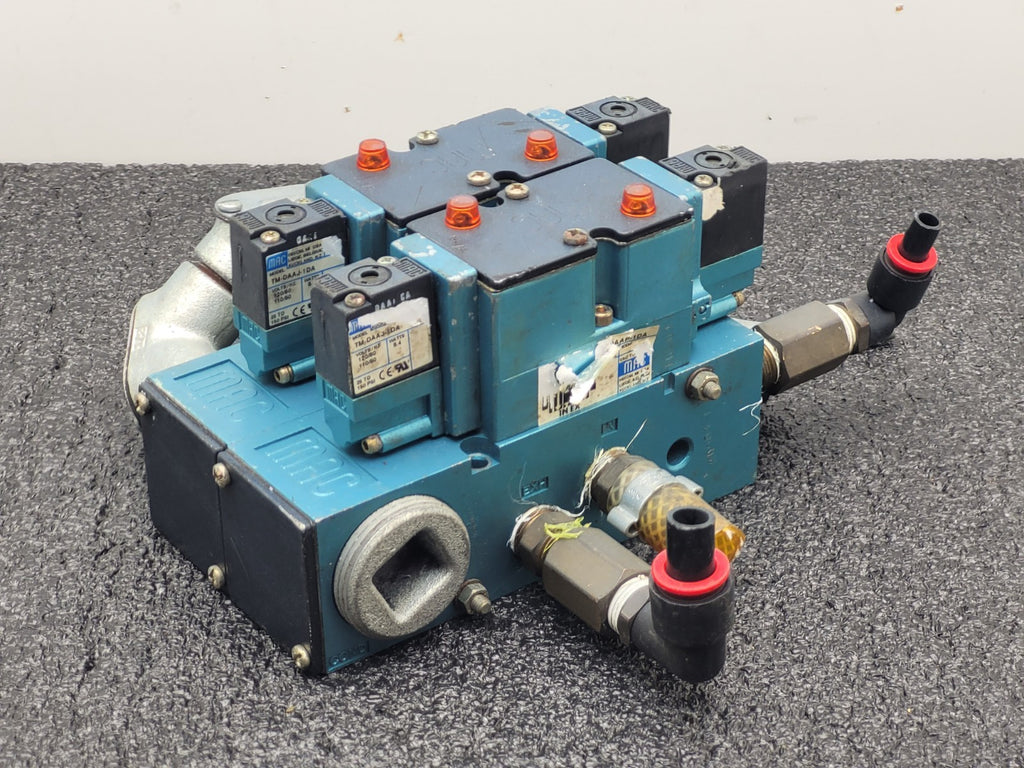MAC 82A-EC-CKA-TM-DAAP-1DA Pneumatic Solenoid Valve Block TM-DAAJ-1 DA M108