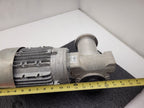 MT Motori 1.5kW Gearmotor 230-480VAC 3PH 10:1 Gearhead Ratio 2HP Right Angle