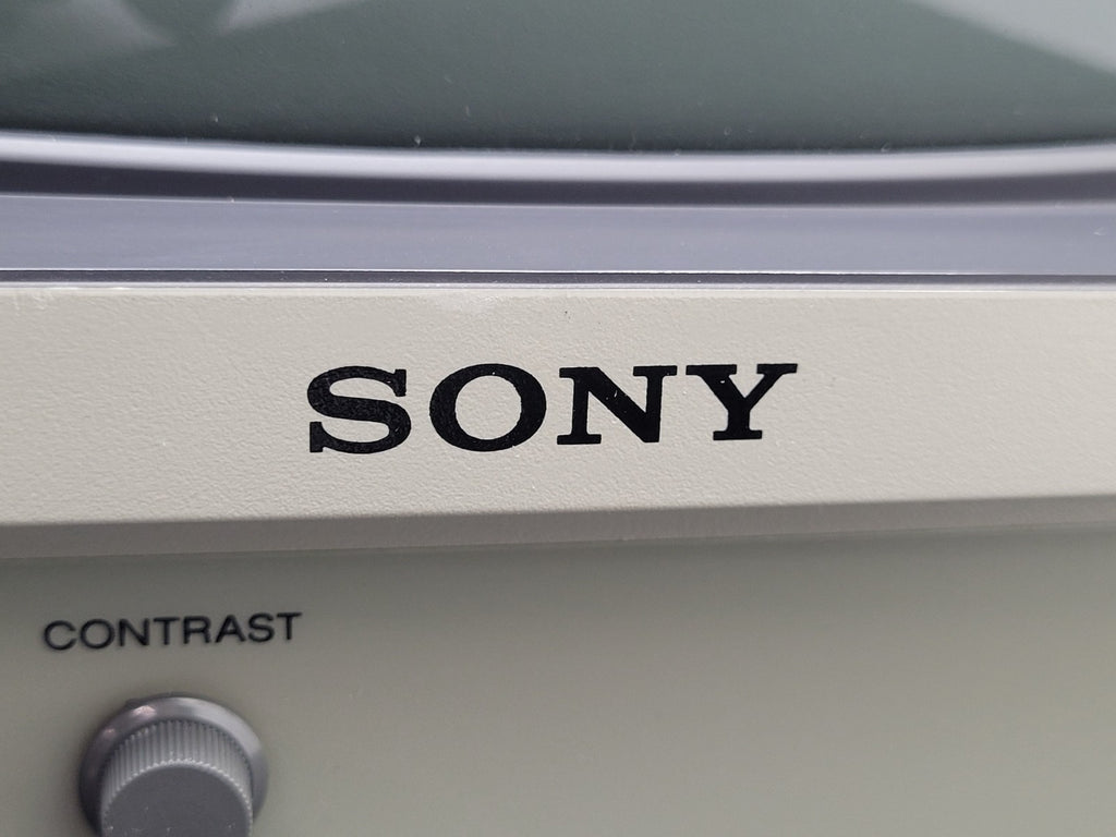 SONY ssm-121 Black White Monitor 12 inch CRT BNC made in Korea 1995