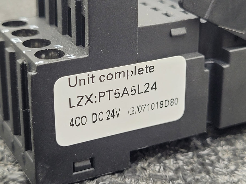 Siemens Relay LZX: PT570024 6/24VDC Coil Siemens Simirel PT78704 DIN Rail Base