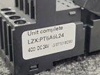Siemens Relay LZX: PT570024 6/24VDC Coil Siemens Simirel PT78704 DIN Rail Base