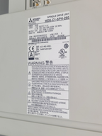 Mitsubishi MDS-C1-SPH-260 Servo Spindle Drive Controller 2018 Date Code