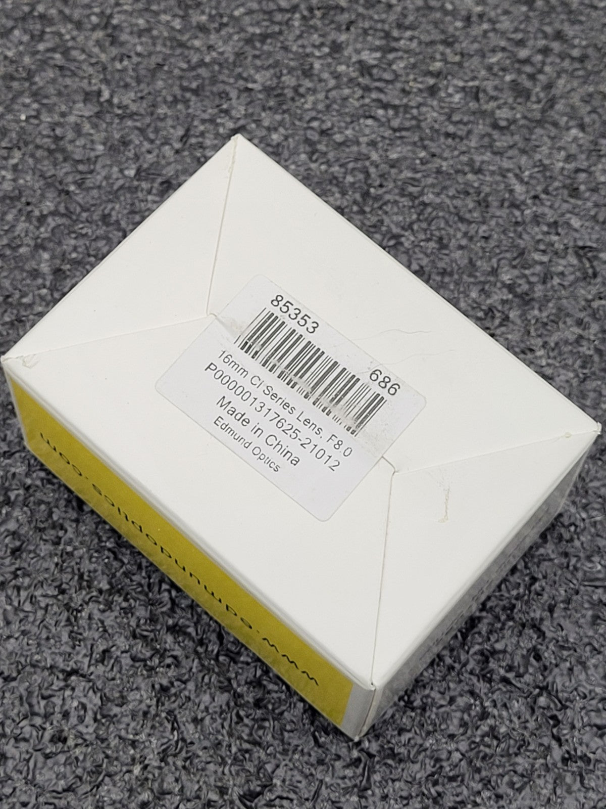 Edmund Optics Vision Lens LEC-CFF16-F8 114-1385R 16mm Ci Series F8.0 85353 686