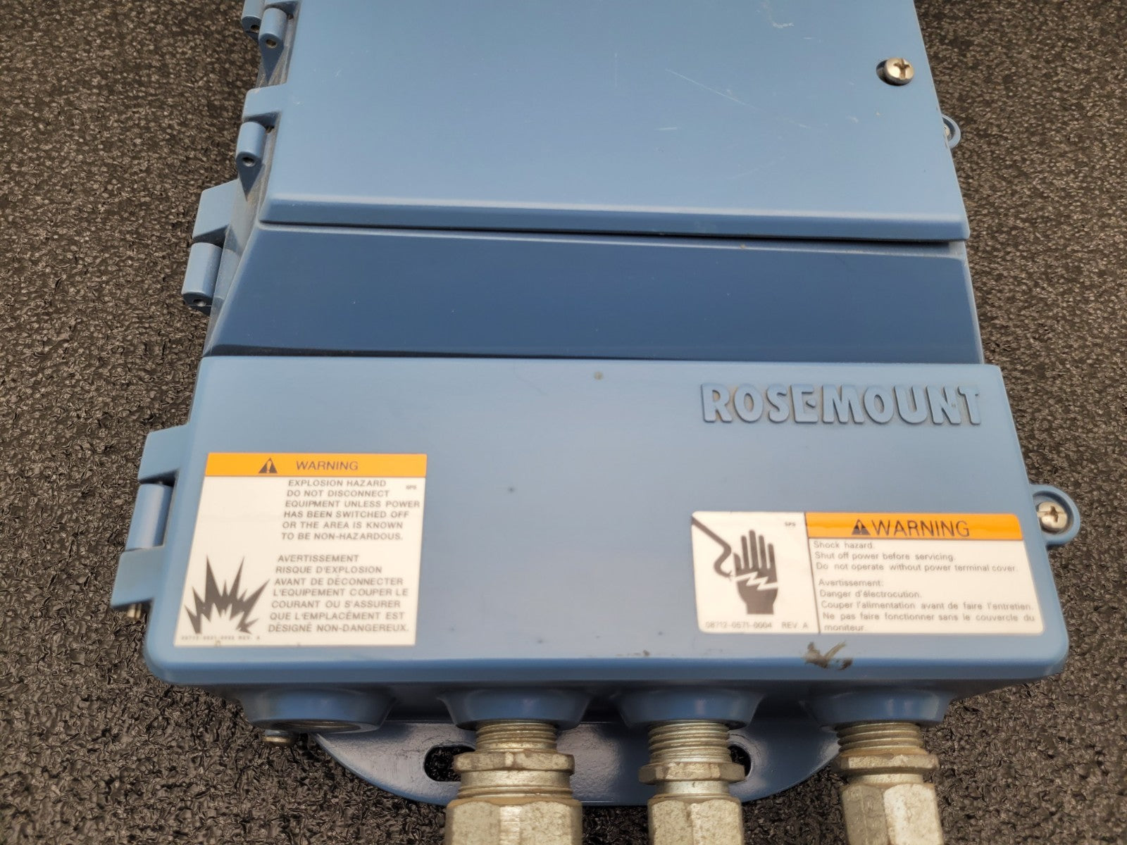 Rosemount 8712HR12NAM4F0227 Hart Smart Family 8712 Transmitter 115VAC 2020 Year