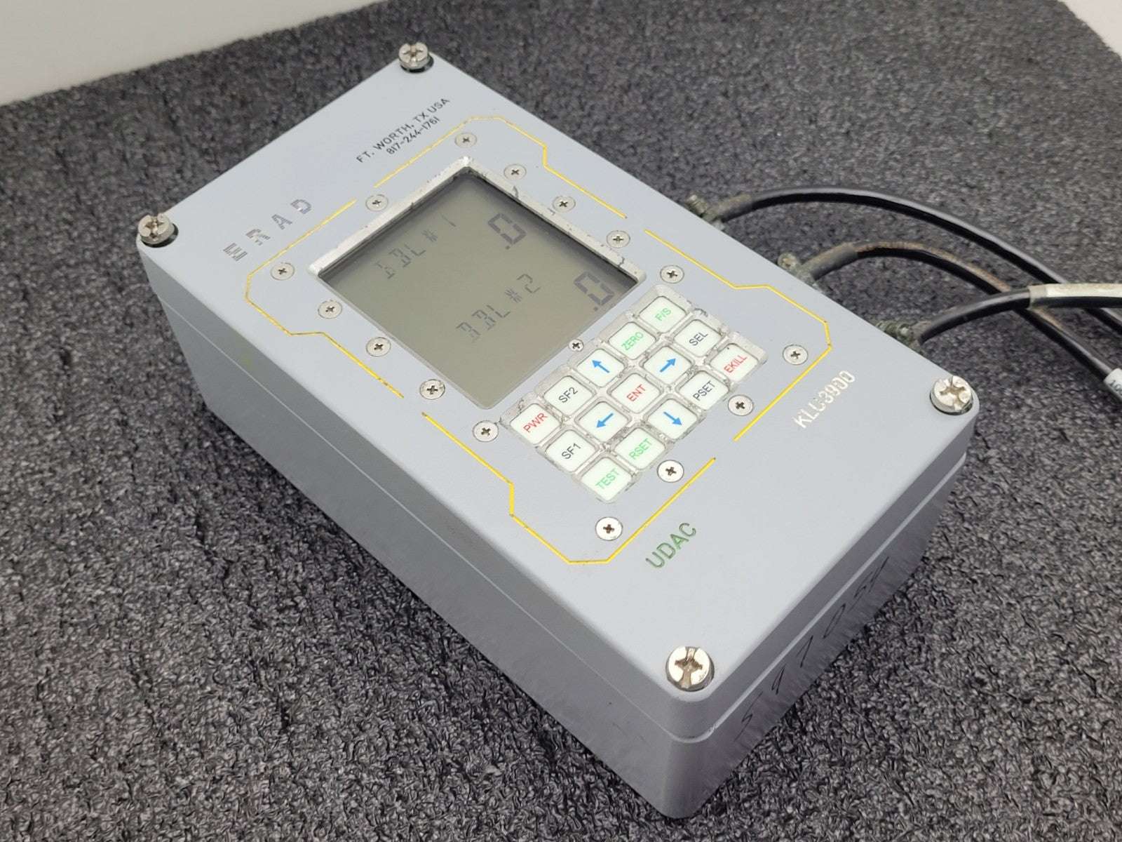 ERAD UDAC KLU3900 Dual Rate / Total Meter 3952R KLU3952RPM
