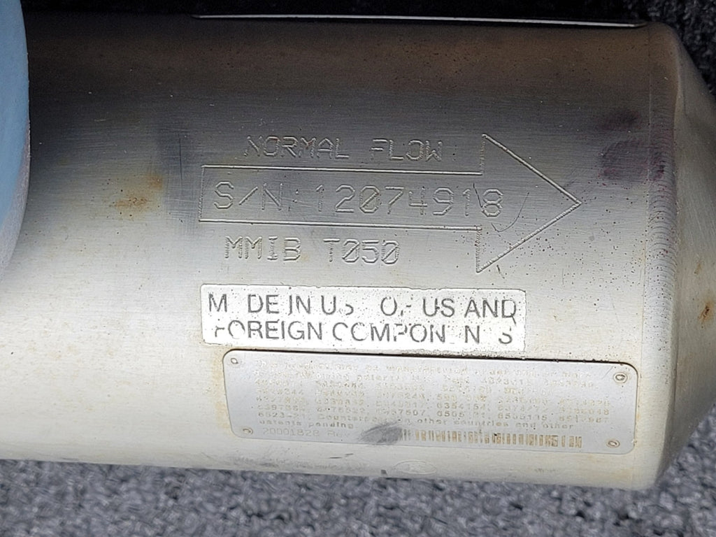 Micro Motion T050T613SQBAEZZZZ Mass Flow Sensor T Series Coriolis Meter 1/2"