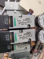 Numatics 3x Valve Solenoid 041SA400M0000F 2x Regulated Pneumatic Manifold E