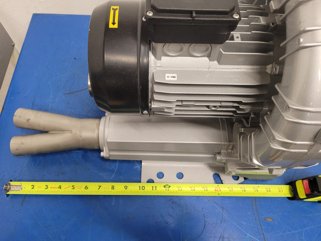 Herz HD240/FJET Industrial Centrifugal Blower 3PH 2.55kW K05SS Body 230-460VAC