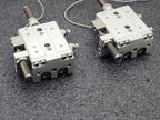 2x TPC NLCD20-20S-W8H Air Slide Pneumatic Linear Table Actuator 20mm Stroke