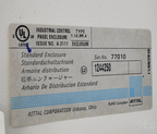Rittal Industrial Control Panel 1244250 Standard Enclosure ~ 8x16x16 Type 3R