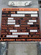 Mitsubishi HA-83NC-SD5 AC Servo Motor 1Kw OSA104 Encoder Citizen E-32