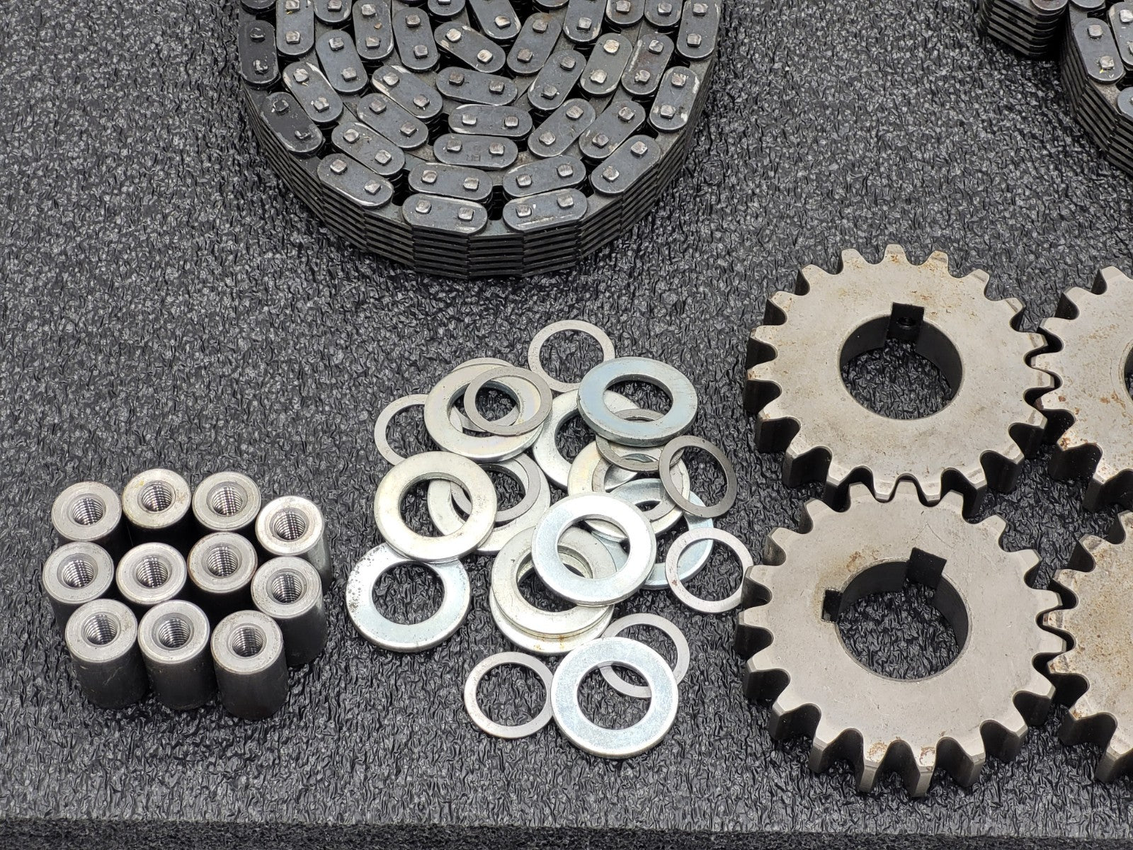 Lot of 3 Timing Roller chain sprocket set multiple 10T - 20T Numbered 74 BRH BRN