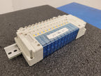 SMC SS5J3-60FD1-12M Valves 11x SJ3A60-5CUD-C4 Solenoid Stack DIN 0.15 ~ 0.7MPa
