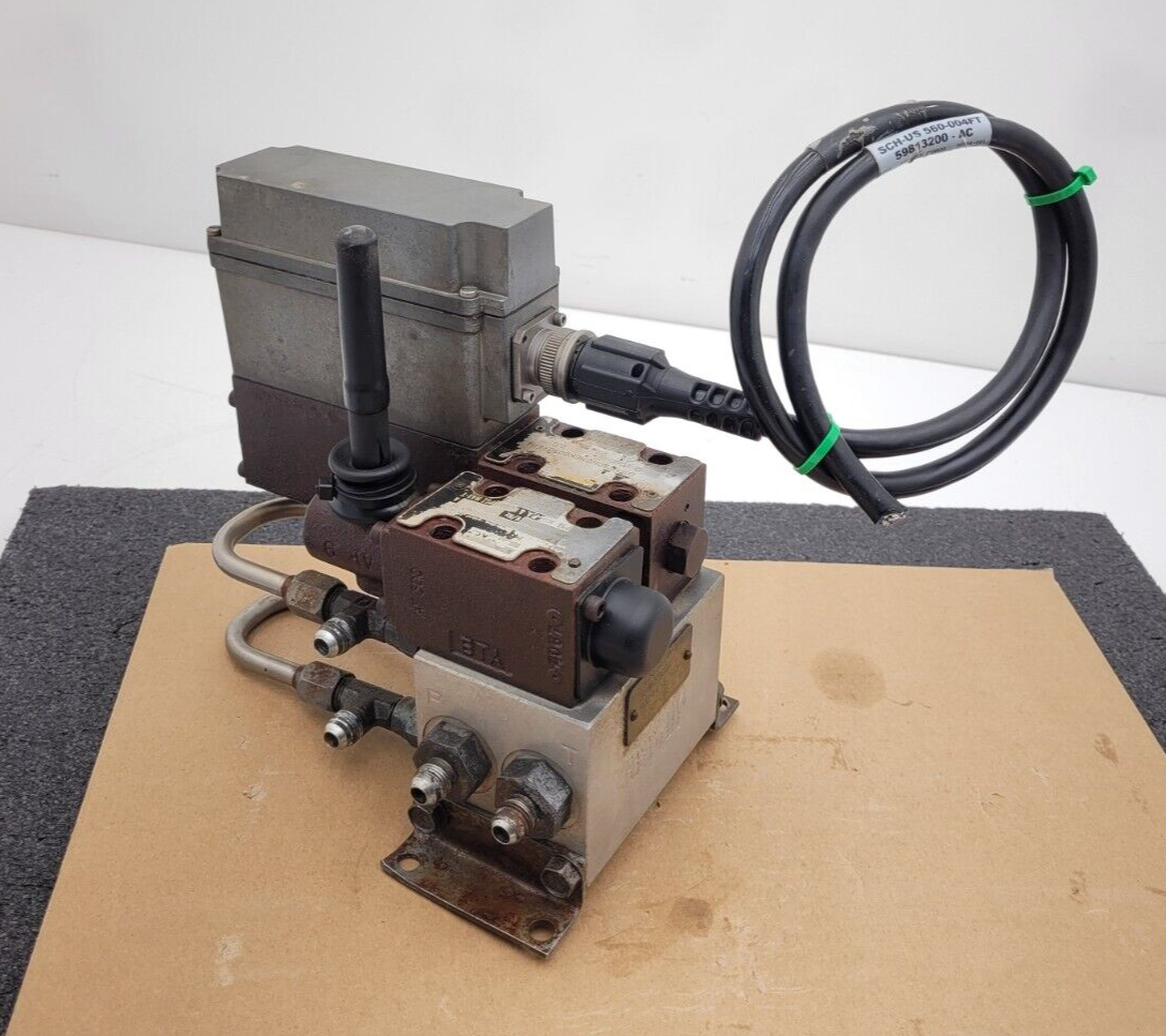 PARKER Hydraulic Proportional ISO Valve D1FHE80HCNEK0030X6114 12VDC + Override