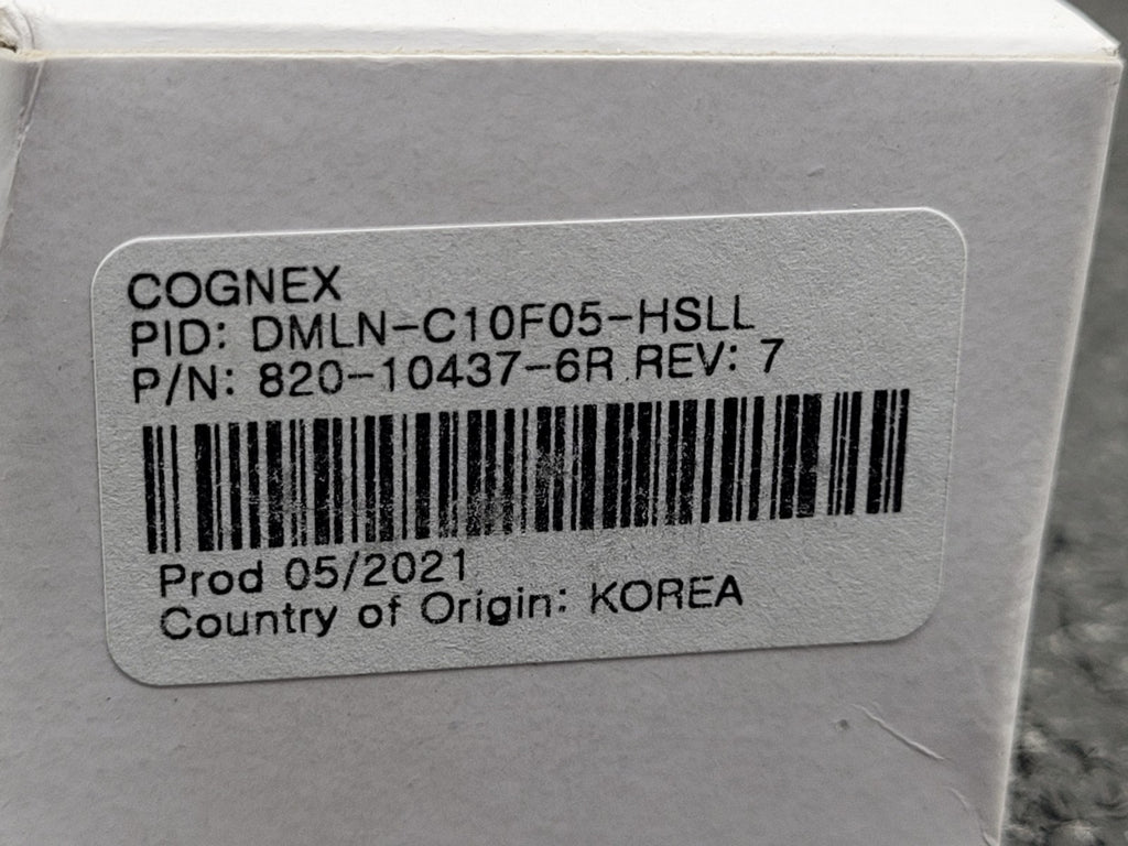 COGNEX 10mm F5 (autofocus)  DMLN-C10F05-HSLL 820-10437-6R Dataman 370 Lens