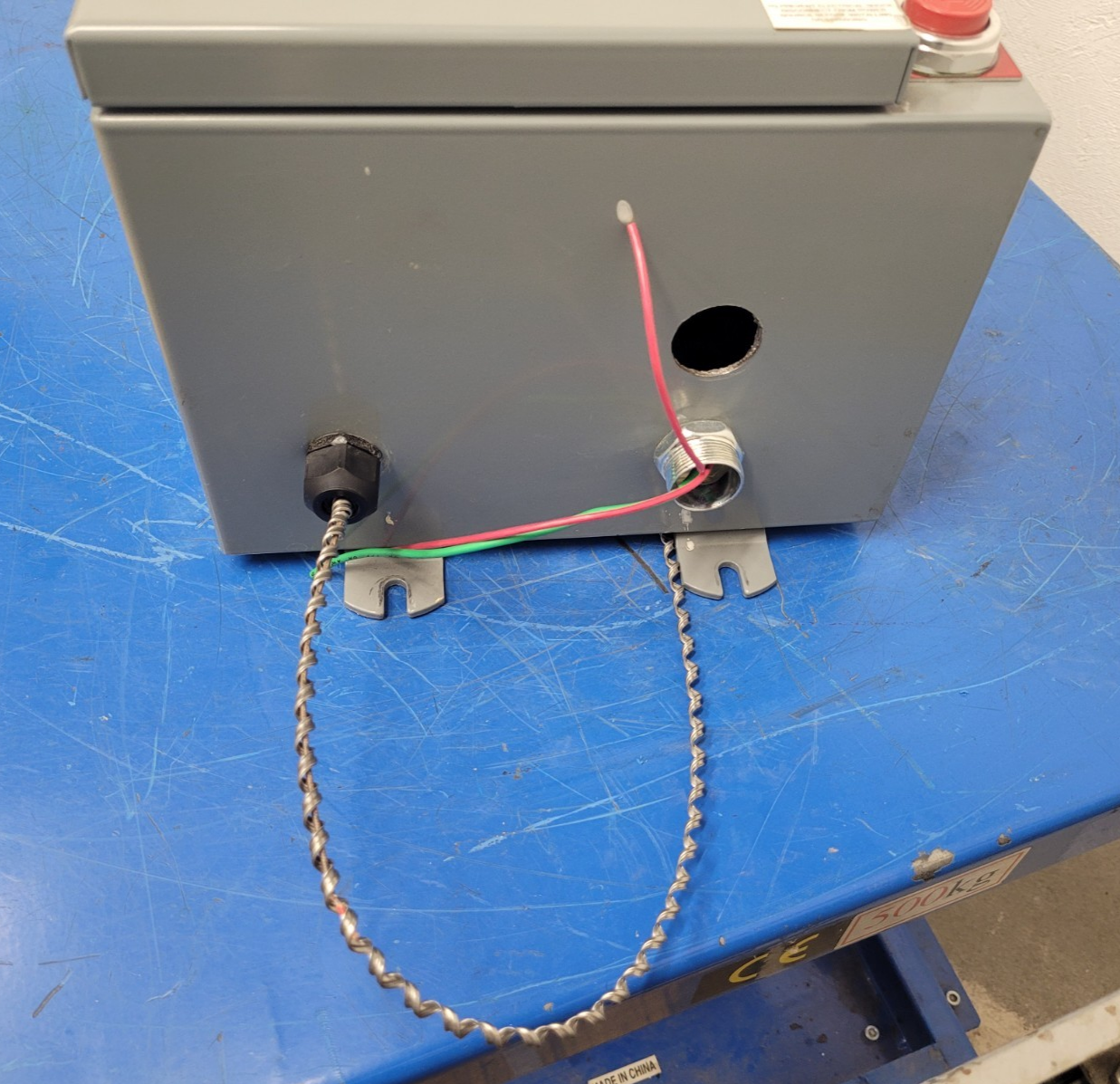 Allen Bradley 512-BJH-1-4R-24 Combination Motor Starter E-Stop 3R 208VAC 3PH 7HP