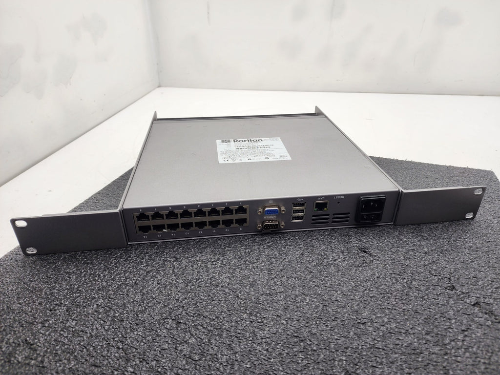 Raritan DLX-216V3-AD 16-port Dominion LX-216 Rackmount KVM Switch Tested Works B