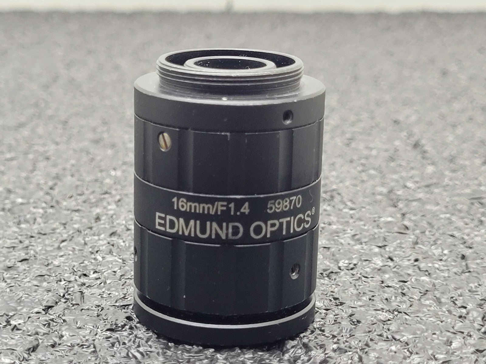 Edmund Optics 59870 Compact Fixed Focal Length Lens 16mm C-Mount F/1.4