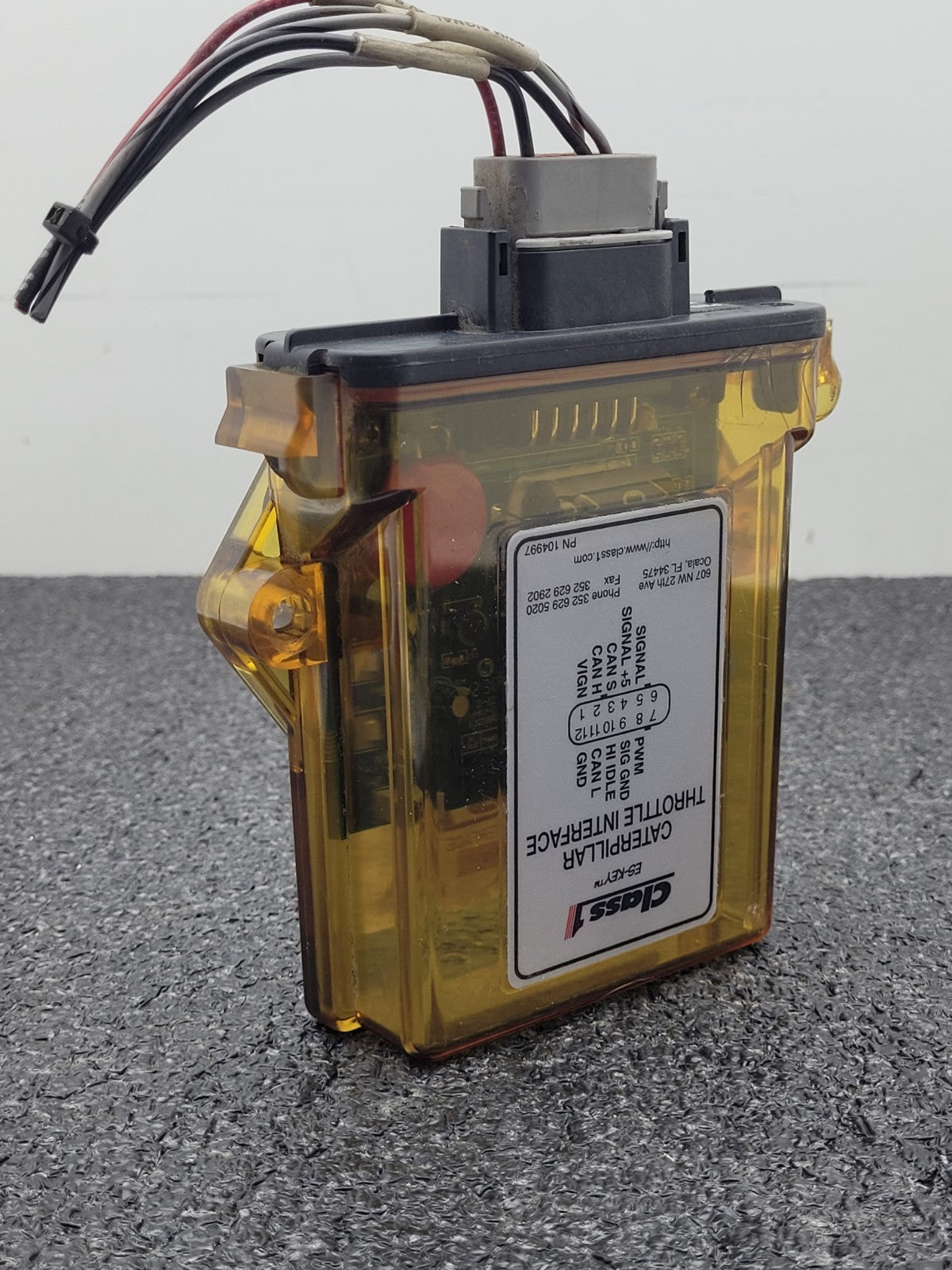 Class 1  ES-KEY Vernier Throttle Interface Caterpillar Electronic Engines 104997