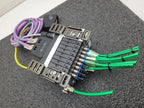 FESTO 8 Valve Pneumatic Solenoid Block CPV10-GE-DI01-8 165809 + CPV10-VI 18200