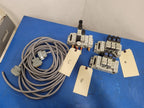 Numatics 8 Valve Solenoid 041SA400M0000F Regulated Pneumatic Manifold Set x3 ABC