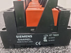 Lot of 13x SIEMENS RT424024 Relay LZX: RT 78625 Base 24VDC Type 42 Indicator DIN