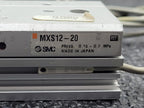 Lot of - 8 Assorted  SMC MXS 100PSI Linear Slide Guide Cylinder w/sensors